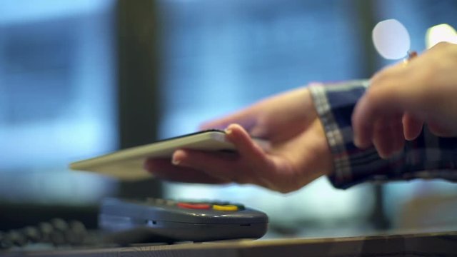 mobile payment ,online shopping concept