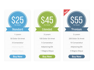 Pricing Table
