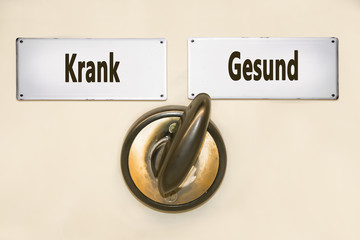 Schild 212 - Gesund