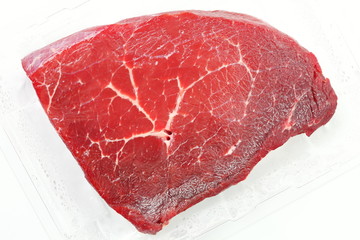 The fresh cow beef represent the food raw material and meat concept related idea.