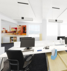 Büroeinrichtung (Detail)