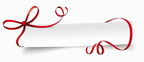 Paper Banner Ribbon