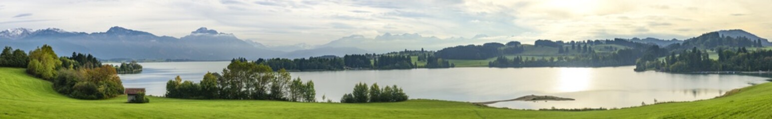 Herbststimmung am Forggensee bei Roßhaupten
