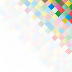Colorful geometric abstract background vector 