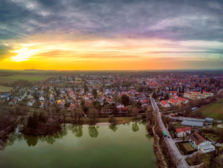 Blick über Isamaning