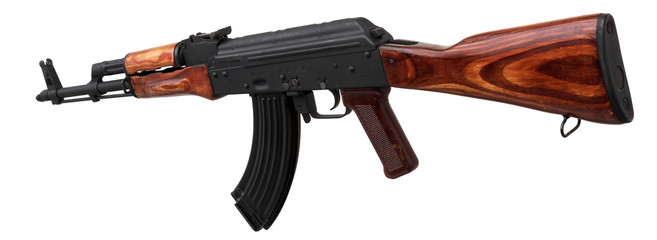 Gun isolated on white background