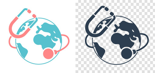 Icon on the holiday - World Health Day