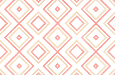 Watercolor geometrical pattern.