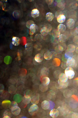 Sparkling bokeh abstract background