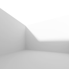 Abstract Minimal Gallery Interior