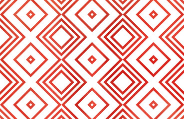 Watercolor geometrical pattern.