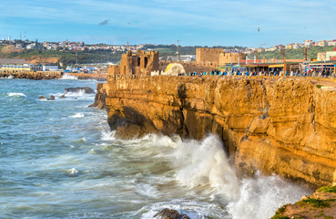 Atlantic coast at Safi town in Morocco