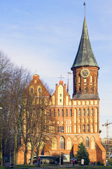 Fototapeta na wymiar Cathedral of Koenigsberg