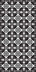 Fototapeta premium Rectangular lattice pattern background in oriental style. Arabesque.