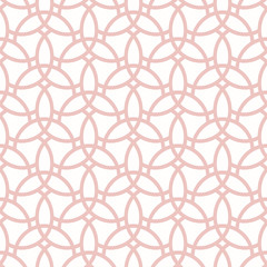Seamless pink ornament in arabian style. Pattern for wallpapers and backgrounds