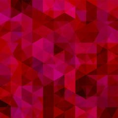 Obraz premium Triangle red vector background. Can be used in cover design, book design, website background. Vector illustration