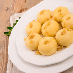 Naklejka na ściany i meble Silesian potato dumplings