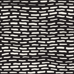 Abstract Background With Rounded brush strokes. Doodle Vector Seamless Pattern.