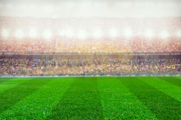 soccer or rugby stadium background