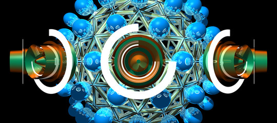 3d Abstract Design © neurostructure