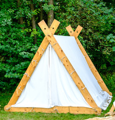 old tent