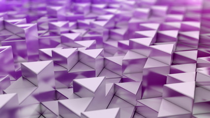 pink triangles background