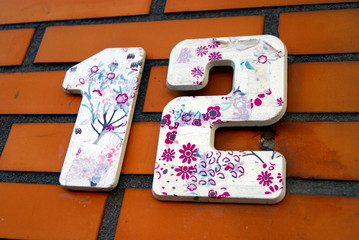 Ostereier arrangiert