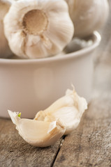 Composition of garlic