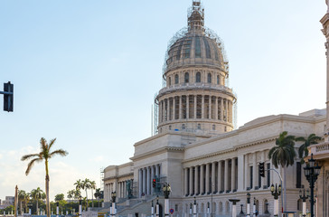 Obraz premium The Capitol in Havana, Cuba