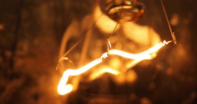 Flickering light bulb