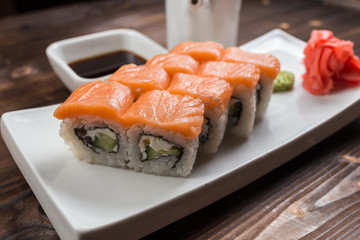 Philadelphia classic. Salmon, Philadelphia