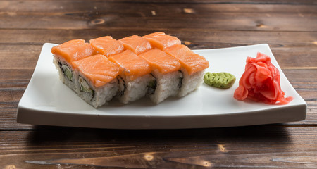 Philadelphia classic. Salmon, Philadelphia