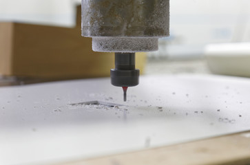 CNC machine cutter