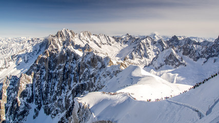 View From Aiguille Midi