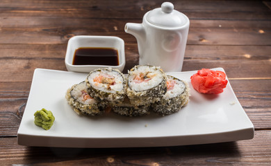 Fried sushi, roll