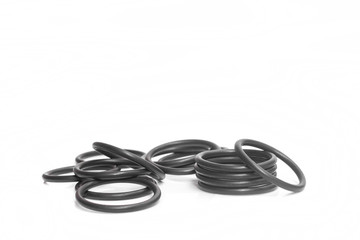 Naklejka premium Rubber O-Rings for industry and Repair Jobs water supply.