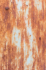 Iron rust with corrosion background