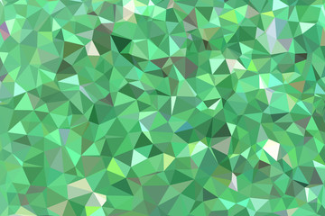 green polygon pattern for background or web banner design.