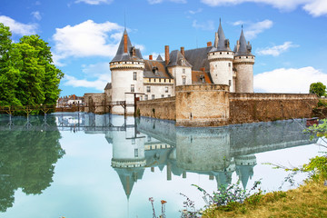 Château de Sully sur Loire, Loiret, Val de Loire, France 