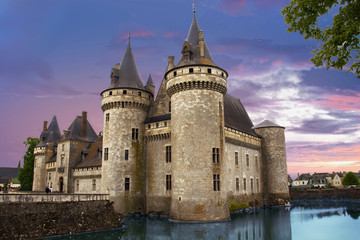 Château de Sully sur Loire, Loiret, Val de Loire, France 