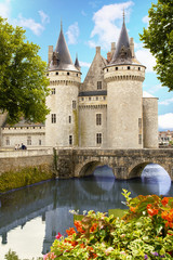 Château de Sully sur Loire, Loiret, Val de Loire, France 