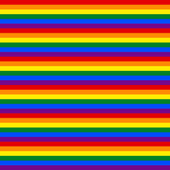 Seamless pattern in colors LGBT rainbow flag
