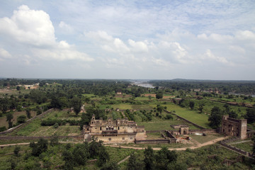 Fototapeta na wymiar Ancient religious temple in India
