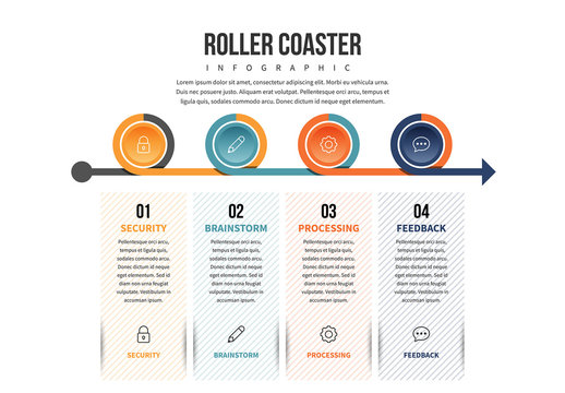 Circle Chain Infographic 8