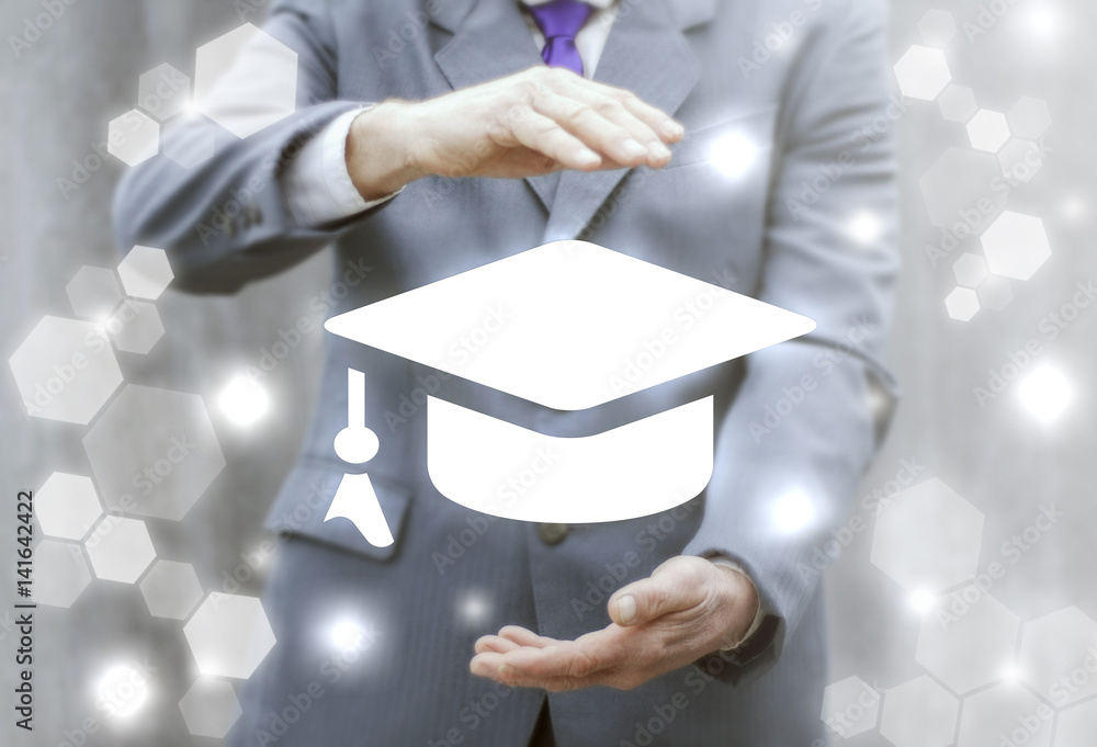 Aufkleber online education - insurance business, industrial concept. e-learning web computer. learning worksho