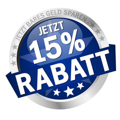 Button Jetzt 15% Rabatt