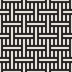 Abstract Geometric Pattern With Stripes Lattice. Seamless Vector Background