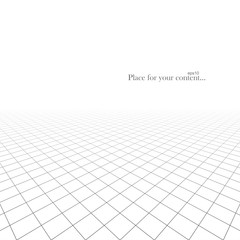White infinity background.  © ExpressVectors