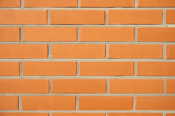 Red brick wall