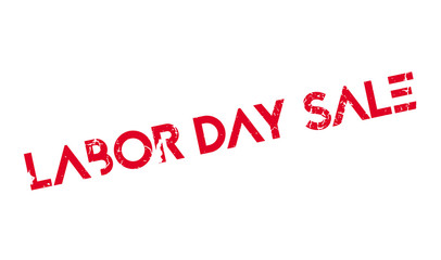 Labor Day Sale rubber stamp. Grunge design with dust scratches. Effects can be easily removed for a clean, crisp look. Color is easily changed.